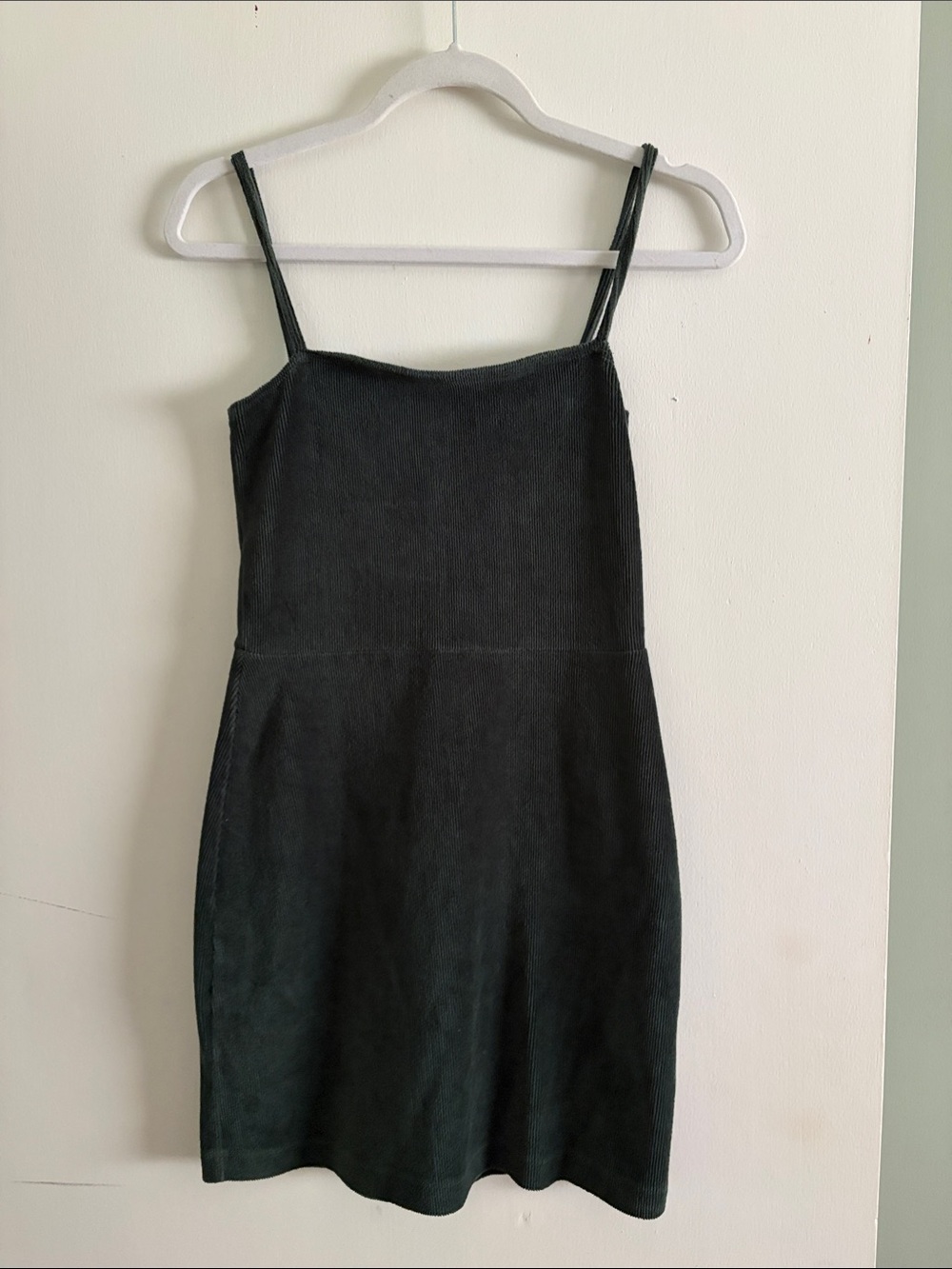 Forever 21 Green Mini corduroy Dress